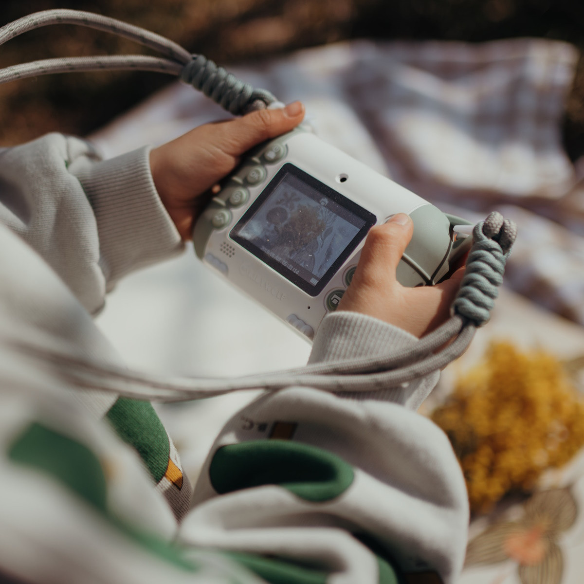 Kidywolf Kidyprint Green Kinder Camera