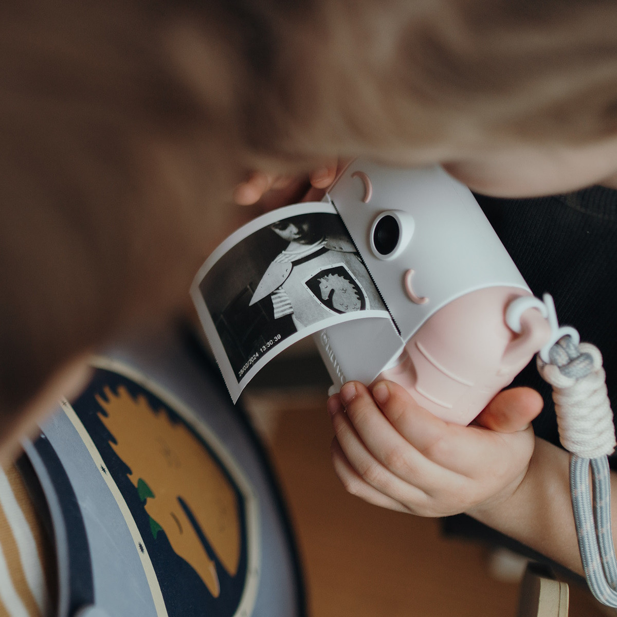 Kidywolf Kidyprint Peach Kinder Camera