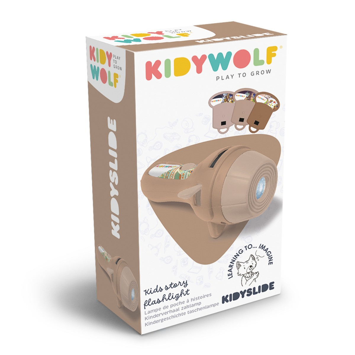 Kidywolf Kidyslide Bruin Verhalen Projector