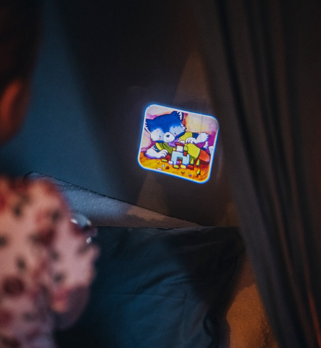 Kidywolf Kidyslide Bruin Verhalen Projector