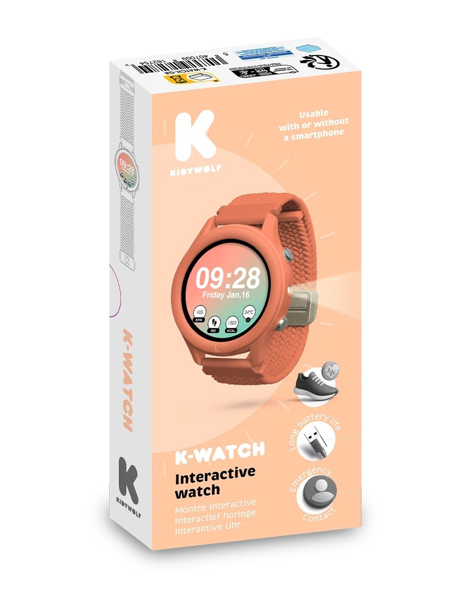 Kidywolf Kidywatch Coral Kinder Smartwatch