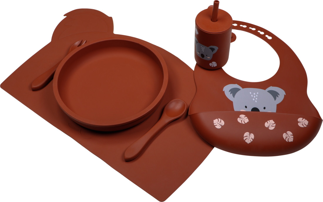 Tryco Koala Dark Rust Siliconen Placemat