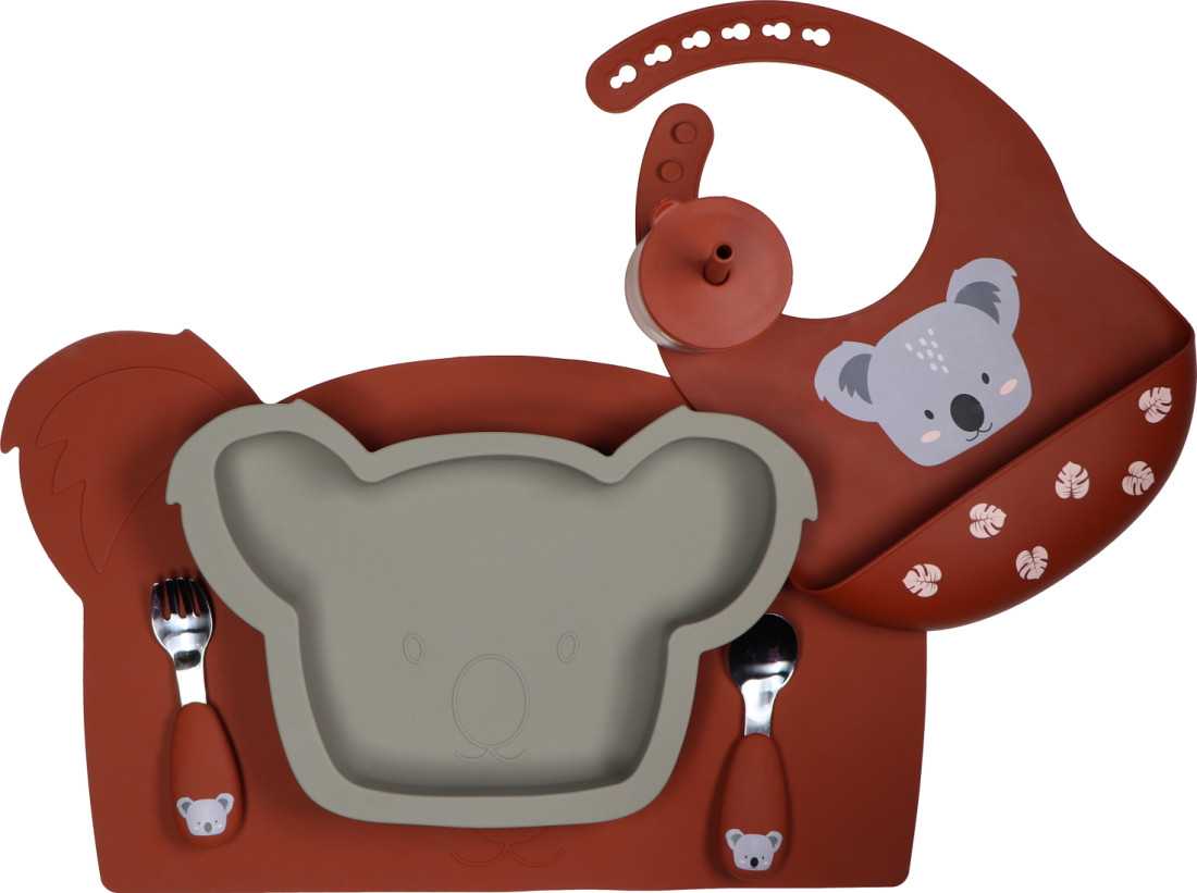 Tryco Koala Dark Rust Siliconen Placemat