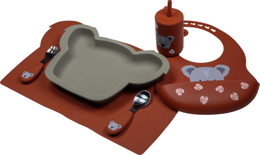 Tryco Koala Dark Rust Siliconen Placemat