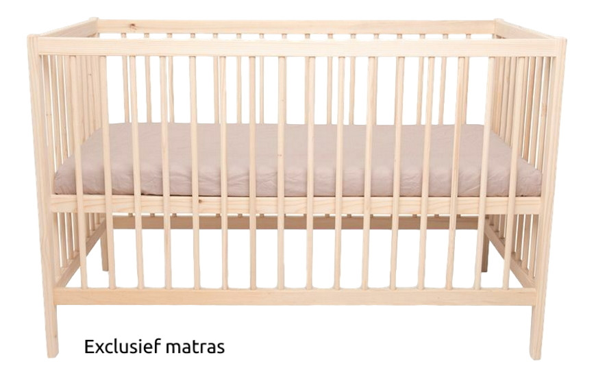 Kukka 60 x 120 cm Houten Ledikant