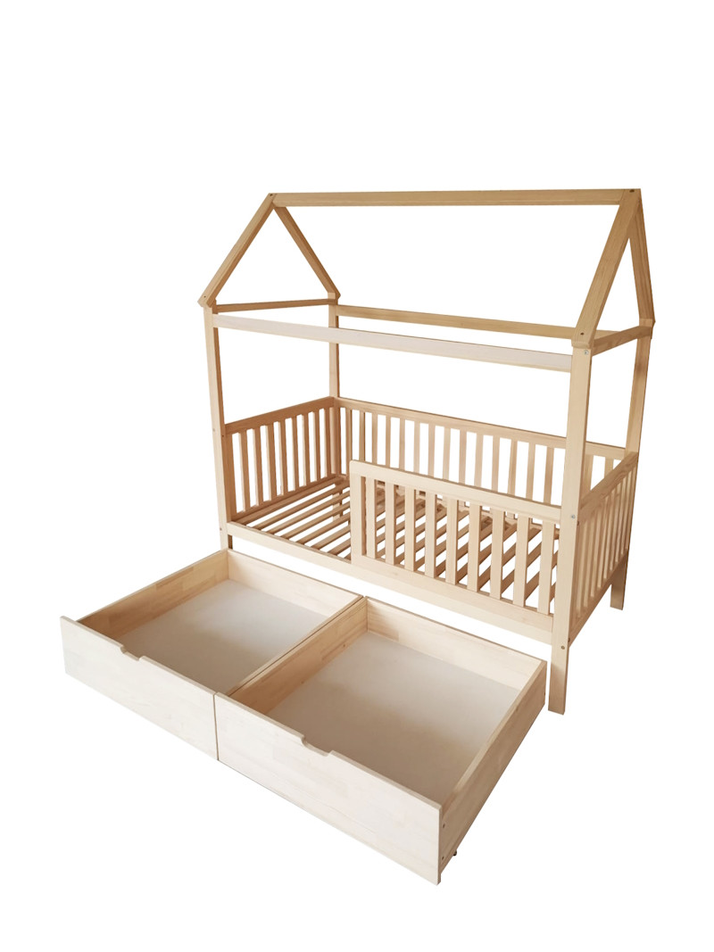 Kukka Dubbele Lade voor 80 x 160 cm Houten Huisbed