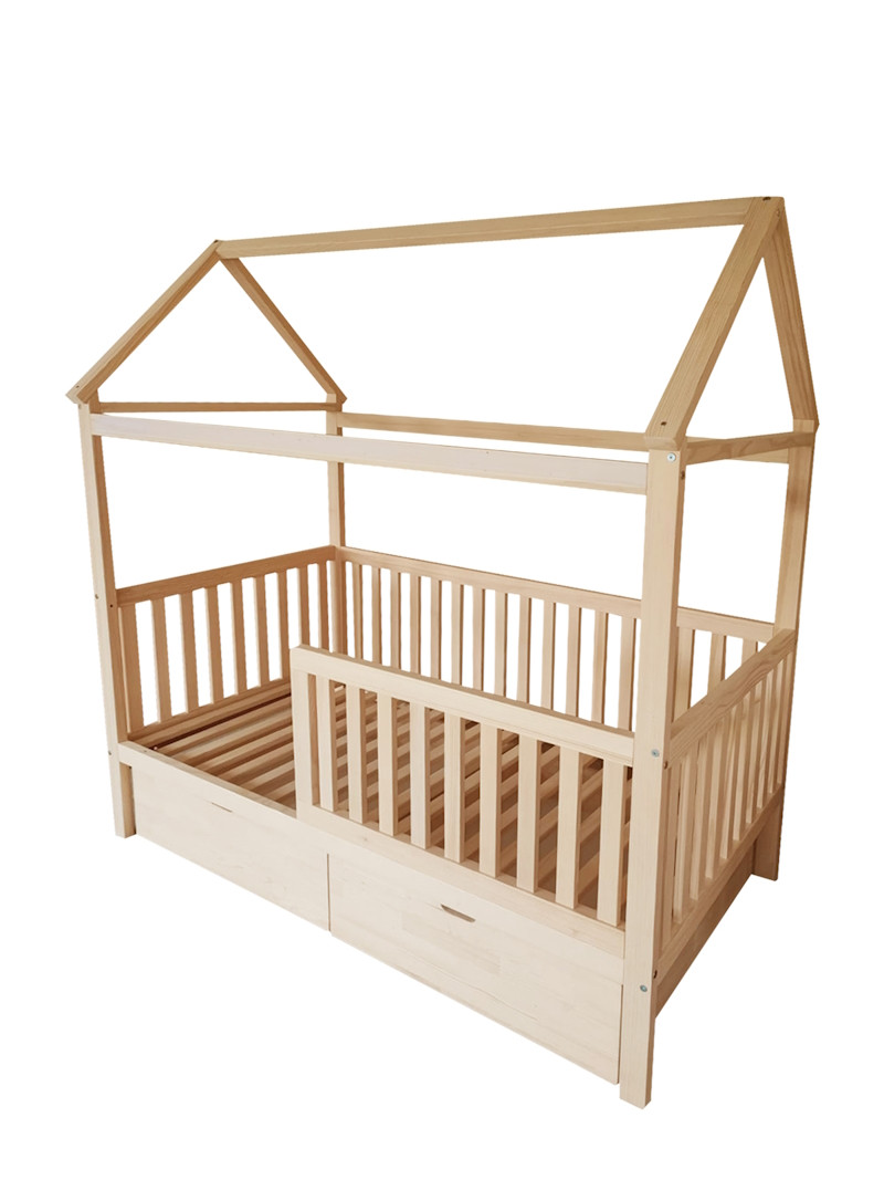 Kukka Dubbele Lade voor 80 x 160 cm Houten Huisbed