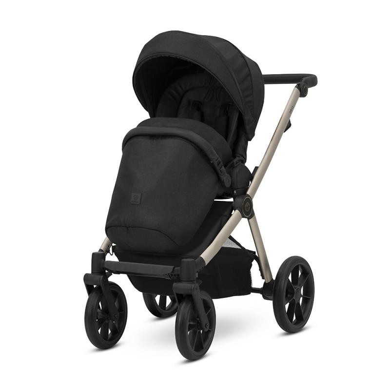 Kunert Brav Black/Champagne 2-in-1 Kinderwagen