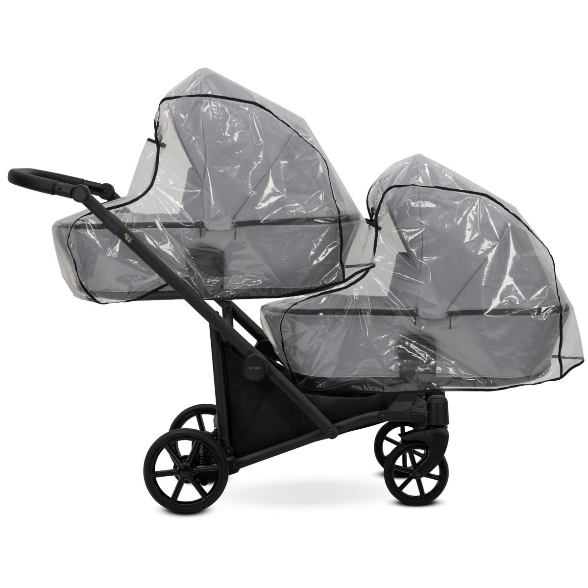 Kunert Brav Cream Tandem Duowagen Incl. 2 Autostoelen