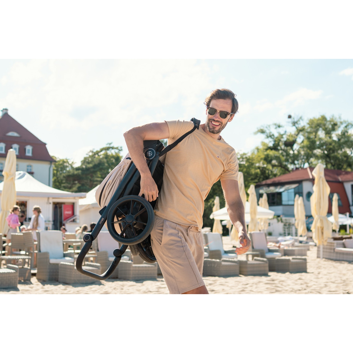 Kunert Brav Cappuccino 2-in-1 Kinderwagen