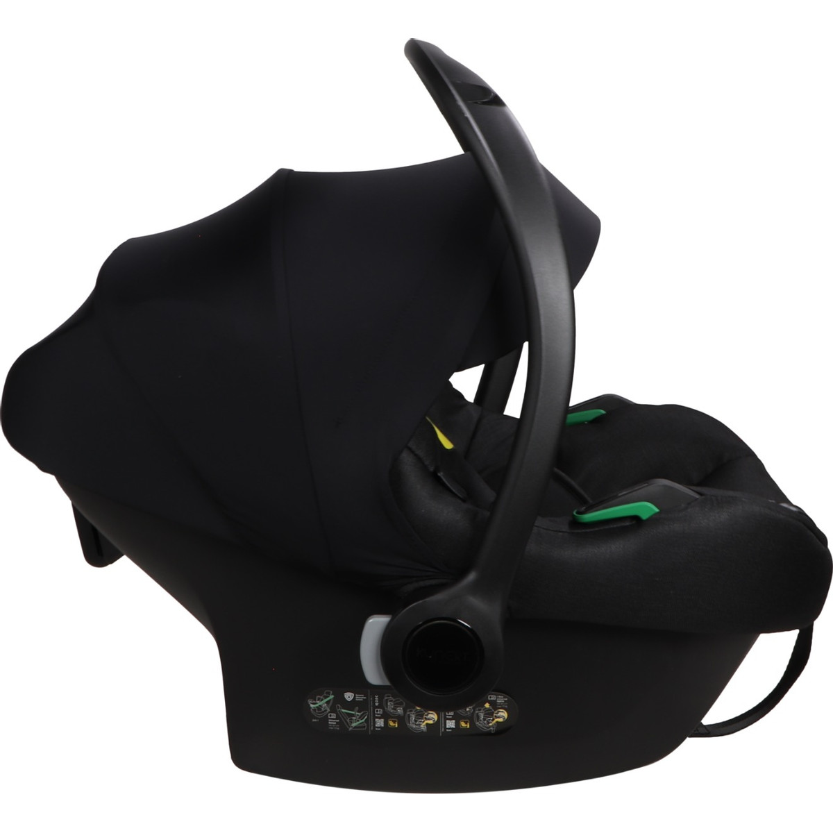 Kunert Cosmo Black 40-87 cm i-Size Autostoel