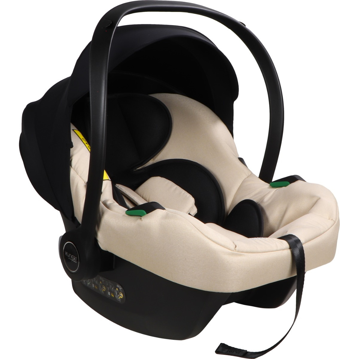 Kunert Cosmo Black Cream 40-87 cm i-Size Autostoel