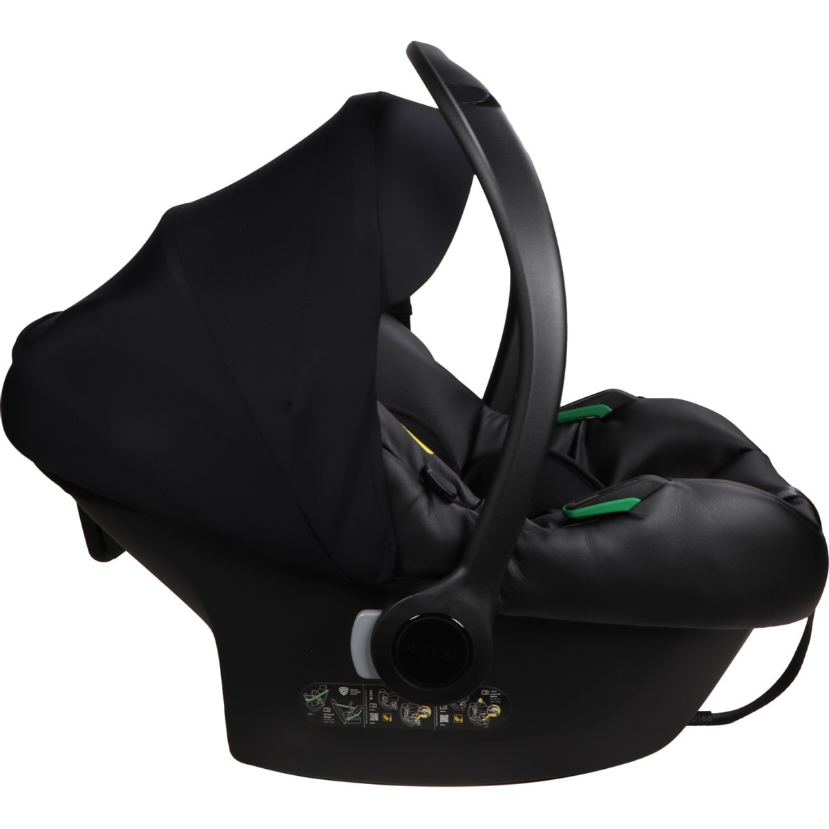 Kunert Cosmo Black Eco 40-87 cm i-Size Autostoel