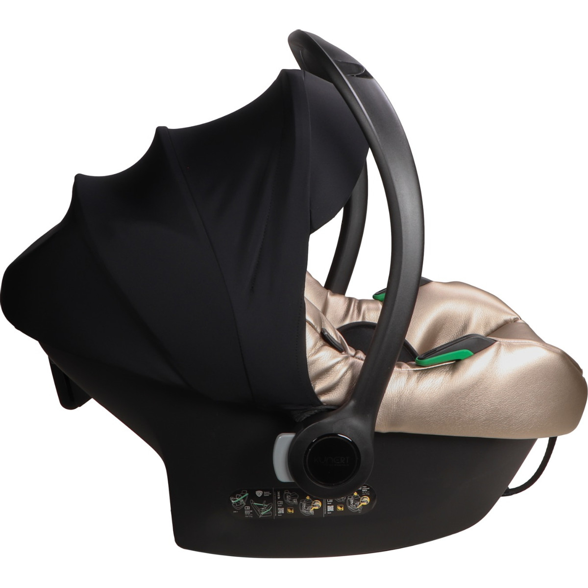 Kunert Cosmo Cappuccino 40-87 cm i-Size Autostoel