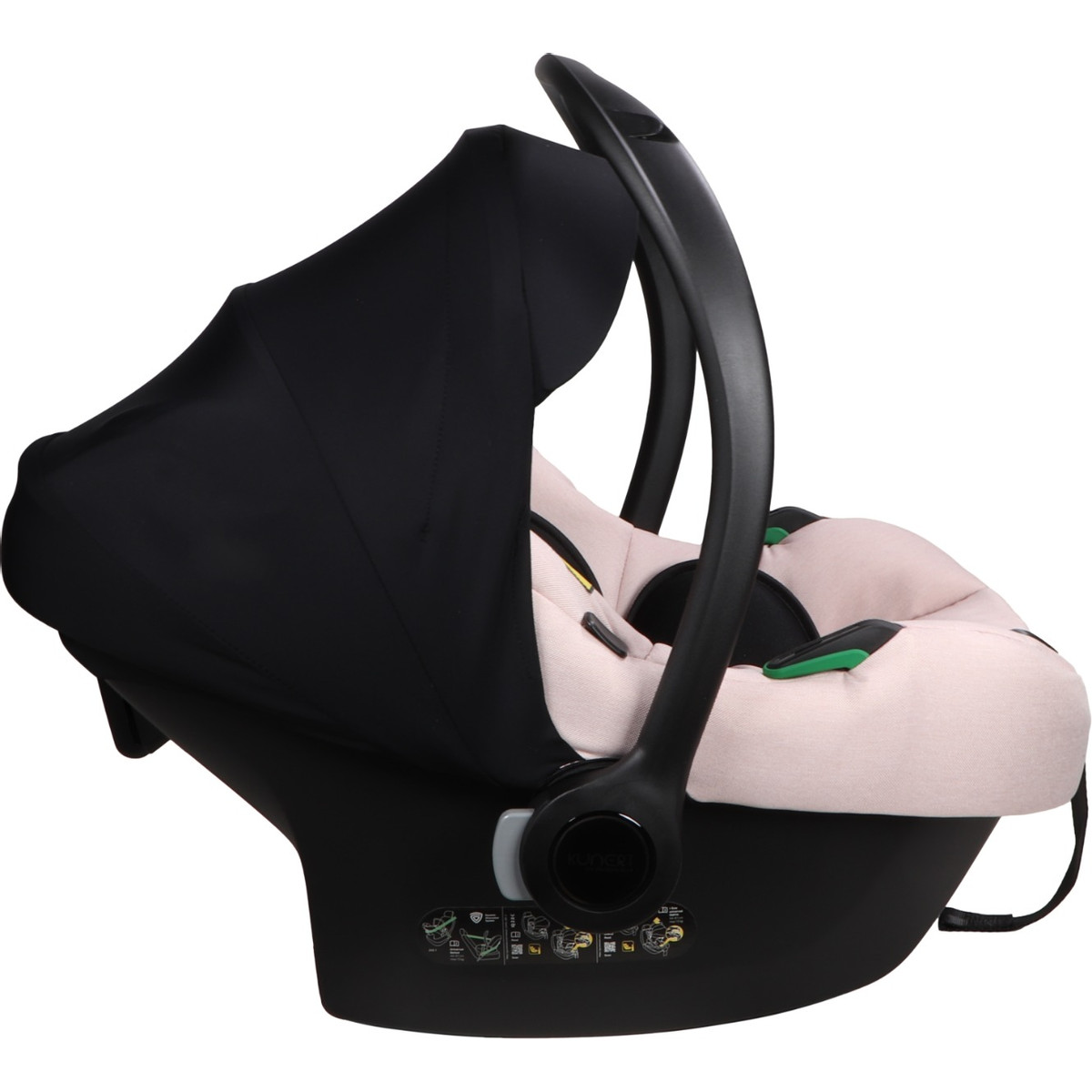 Kunert Cosmo Pink 40-87 cm i-Size Autostoel