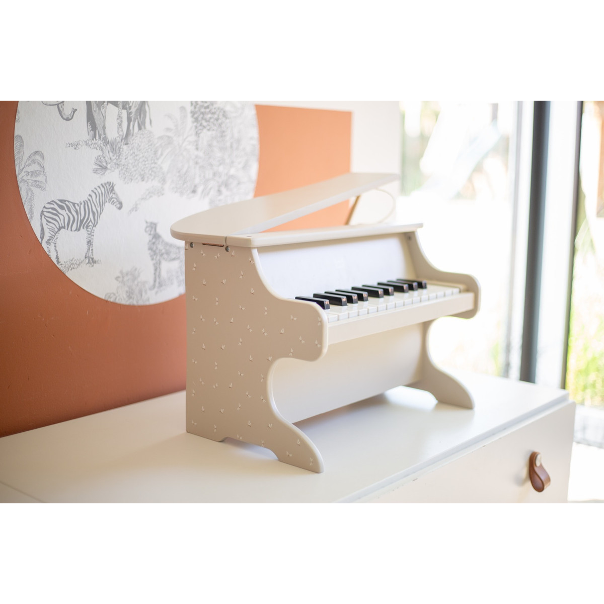 Label Label Nougat Houten Piano