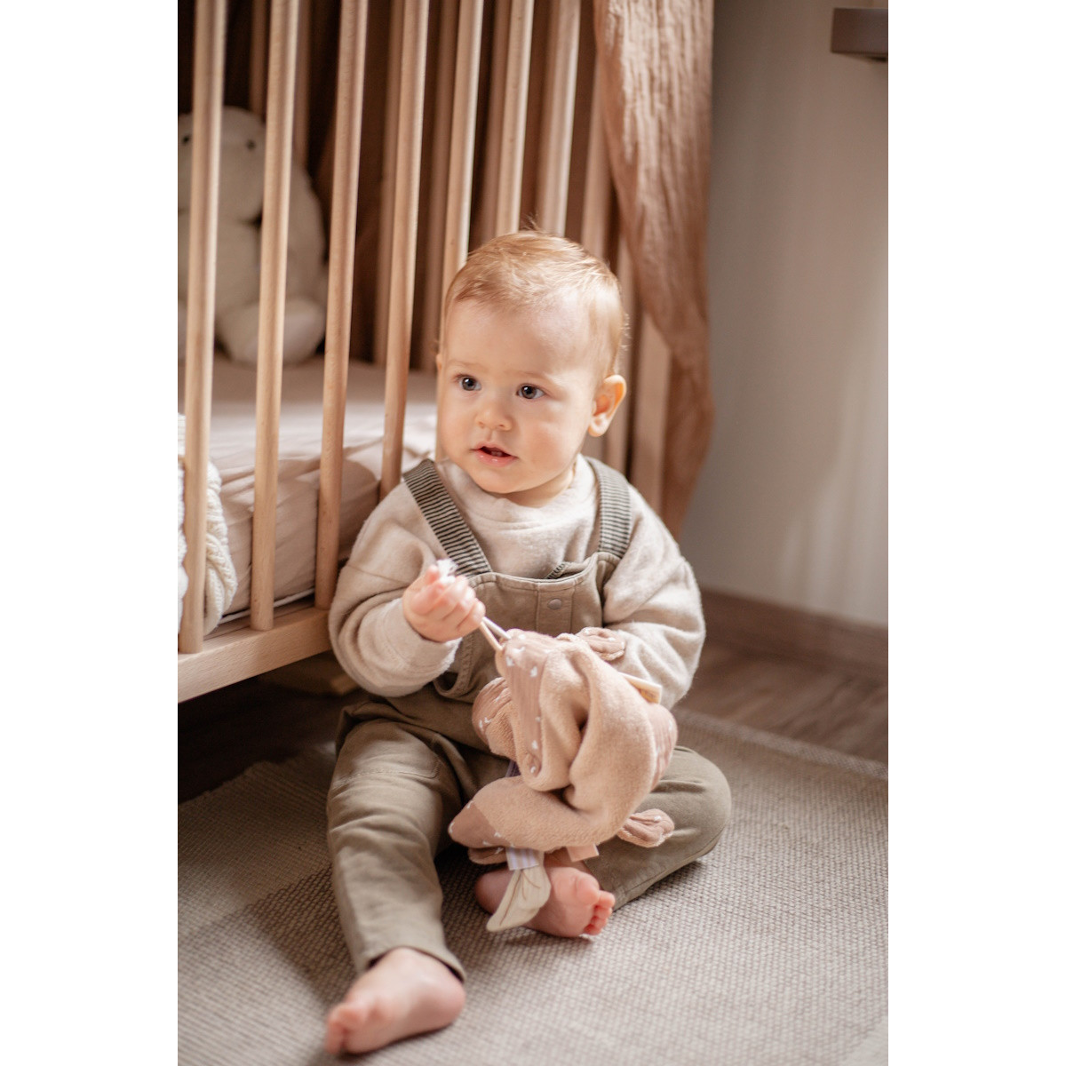 Label Label Libelle Bruin Knuffeldoekje