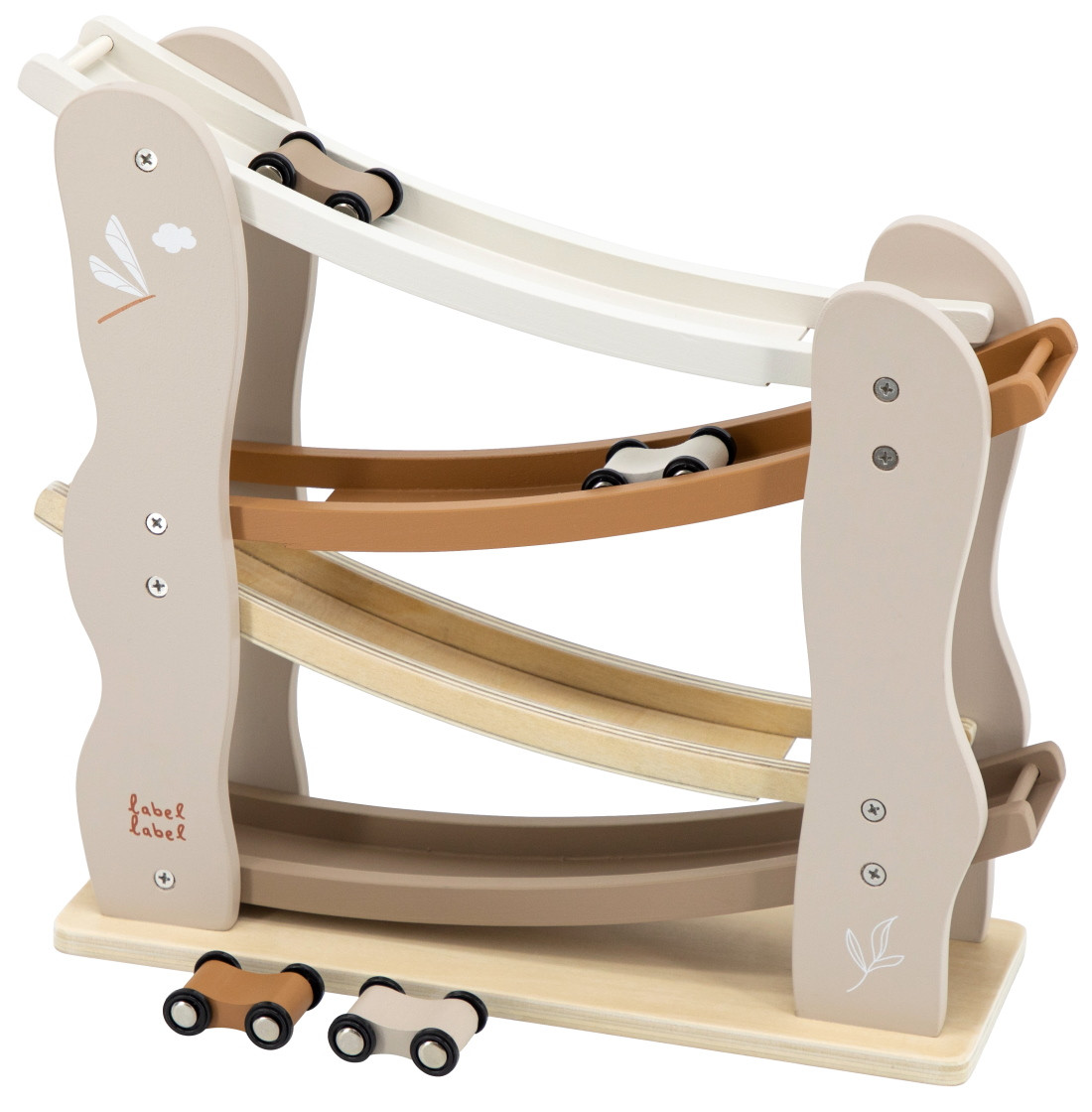 Label Label Nougat Houten Autobaan