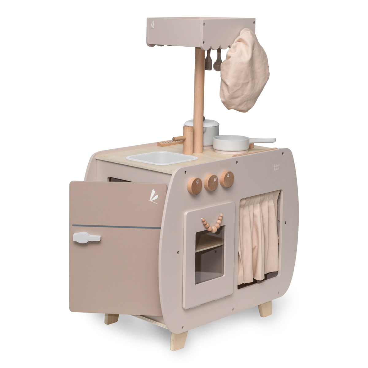 Label Label Nougat Houten Bistro Keuken