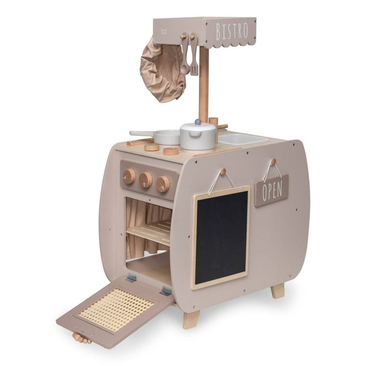 Label Label Nougat Houten Bistro Keuken