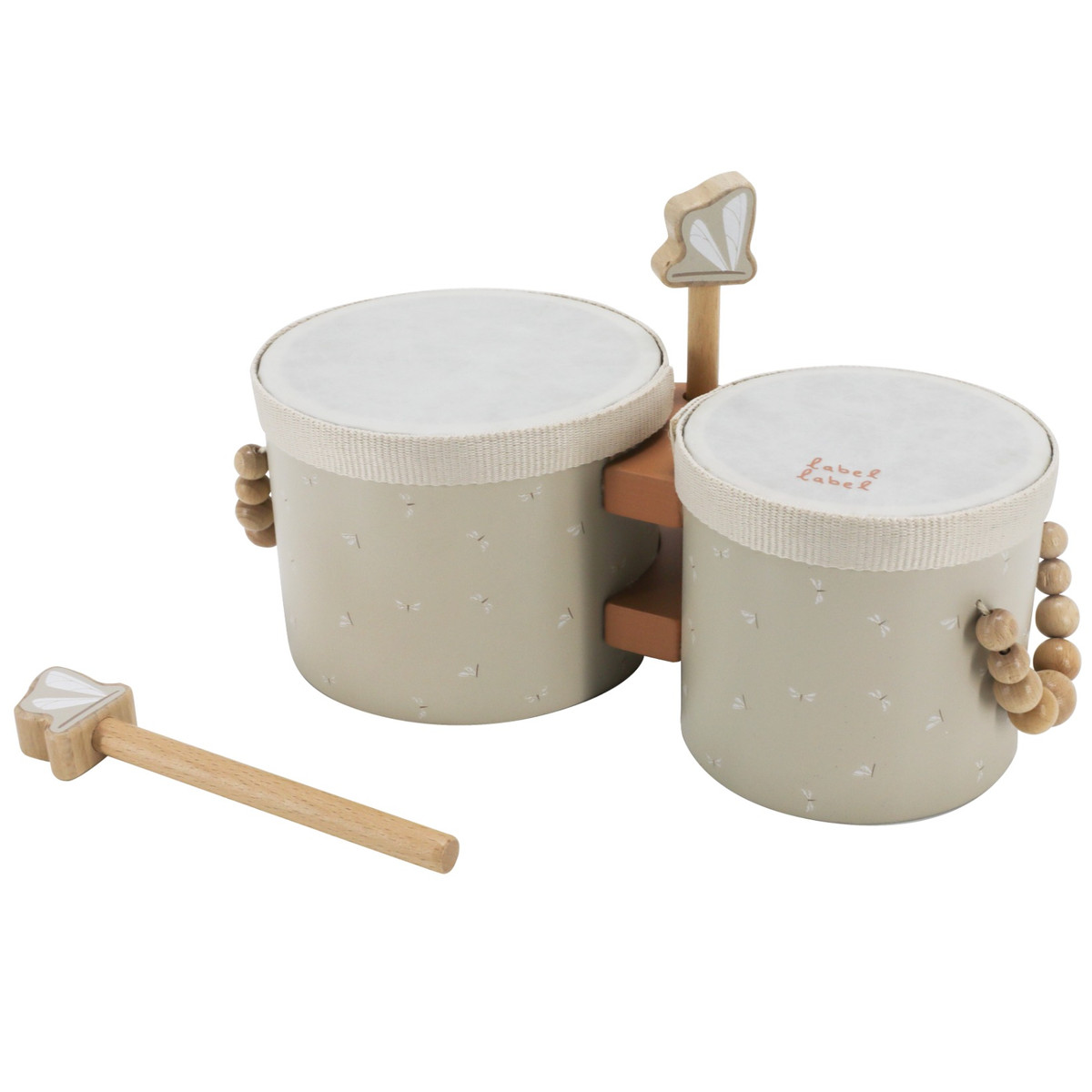 Label Label Nougat Houten Bongo's