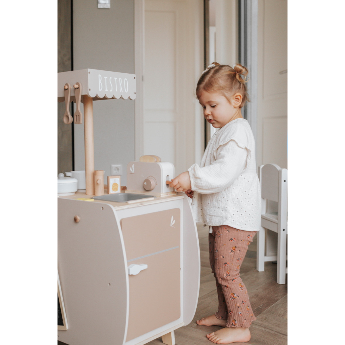 Label Label Nougat Houten Broodrooster