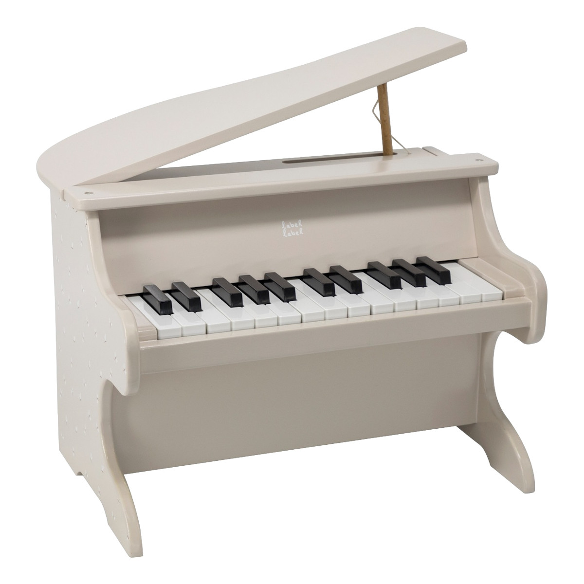Label Label Nougat Houten Piano