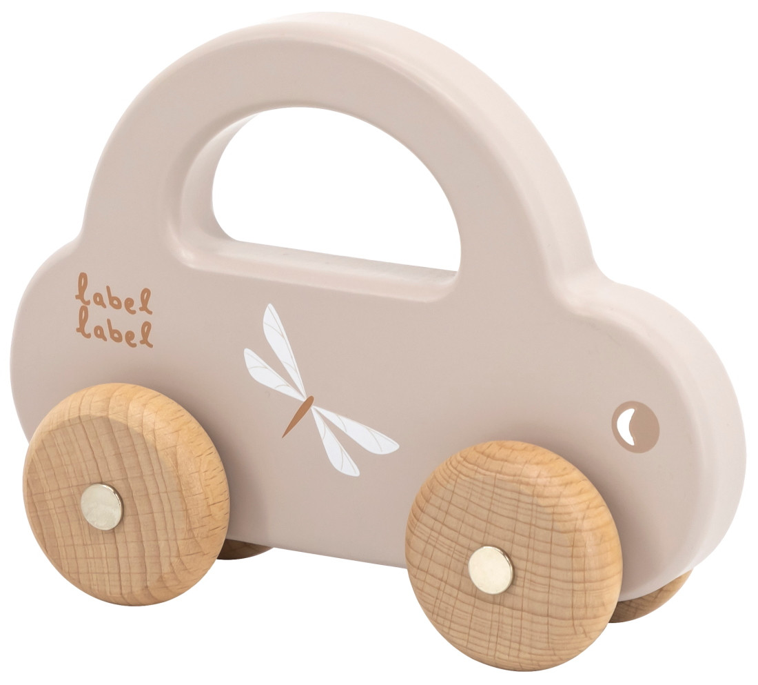 Label Label Nougat Houten Speelgoed Auto