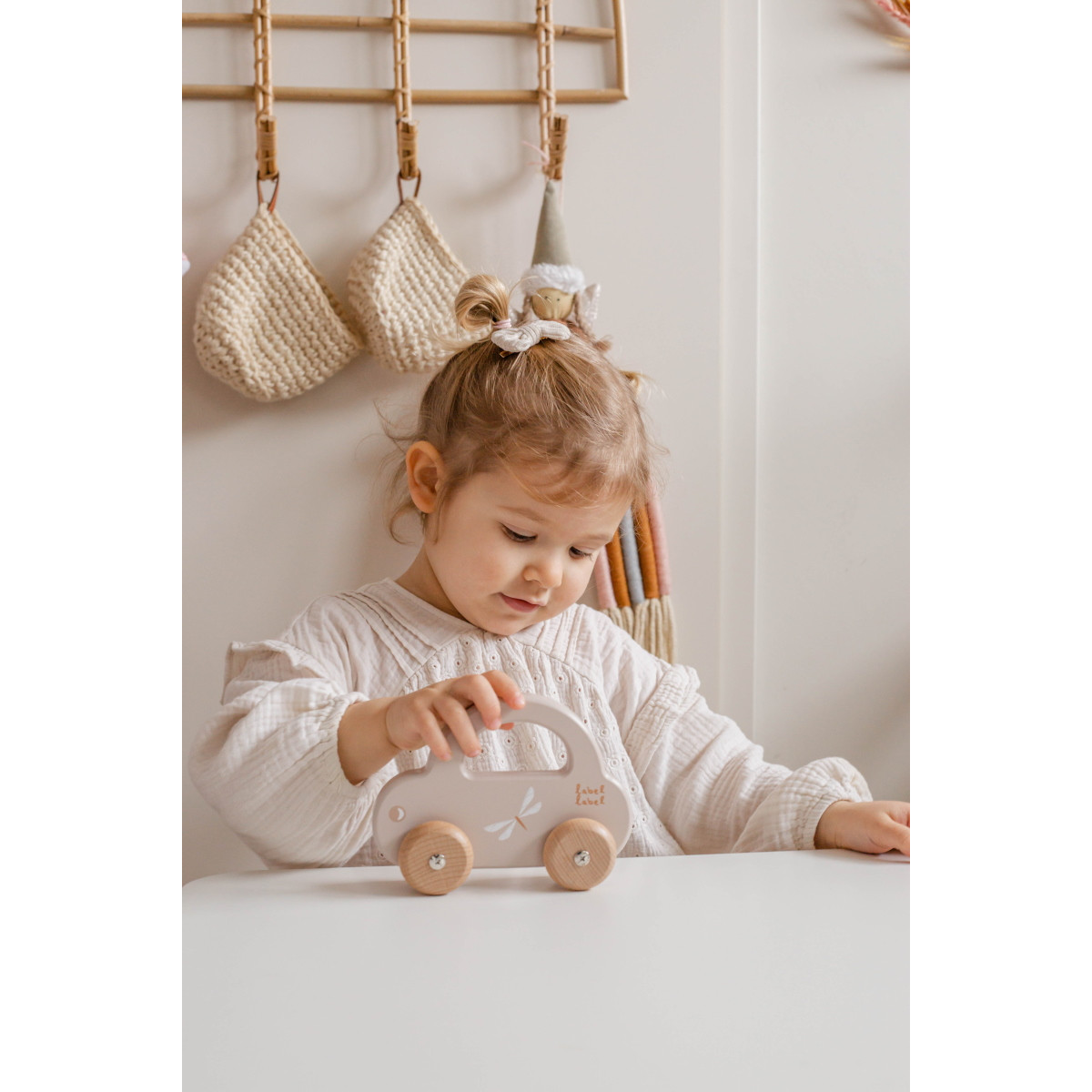 Label Label Nougat Houten Speelgoed Auto