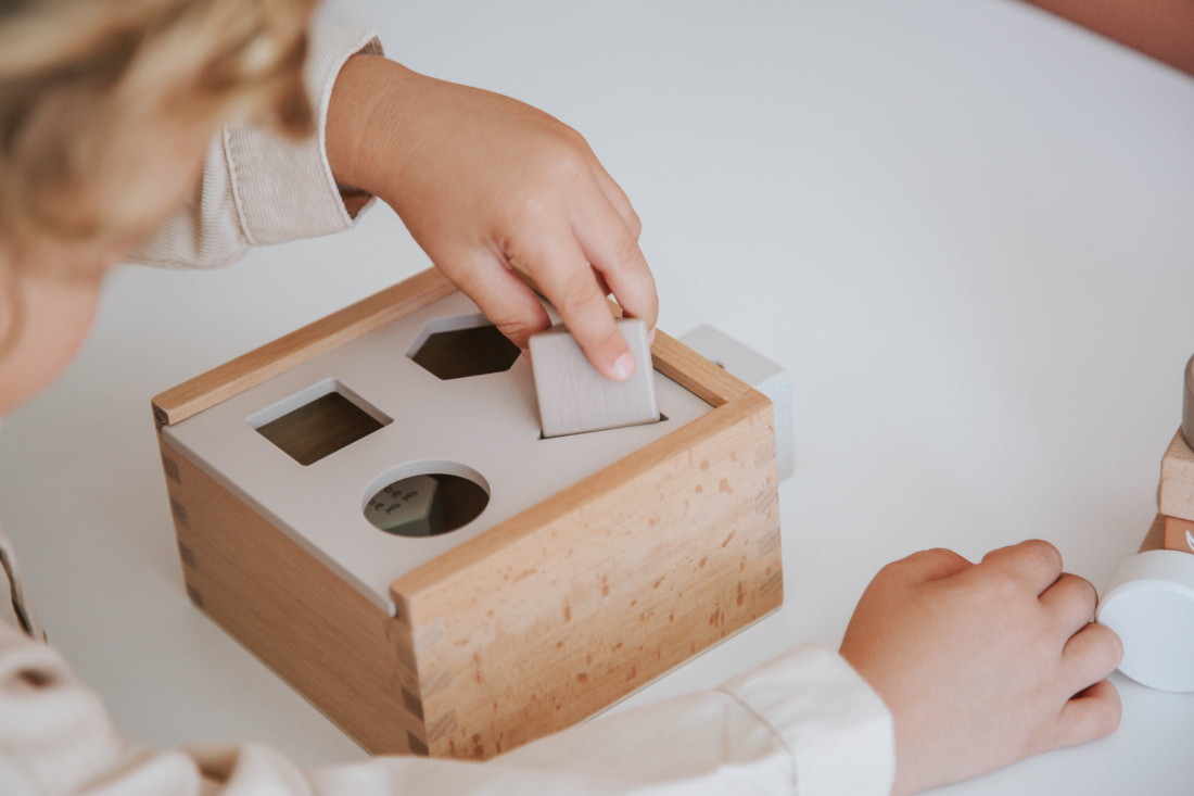 Label Label Nougat Houten Vormenstoof