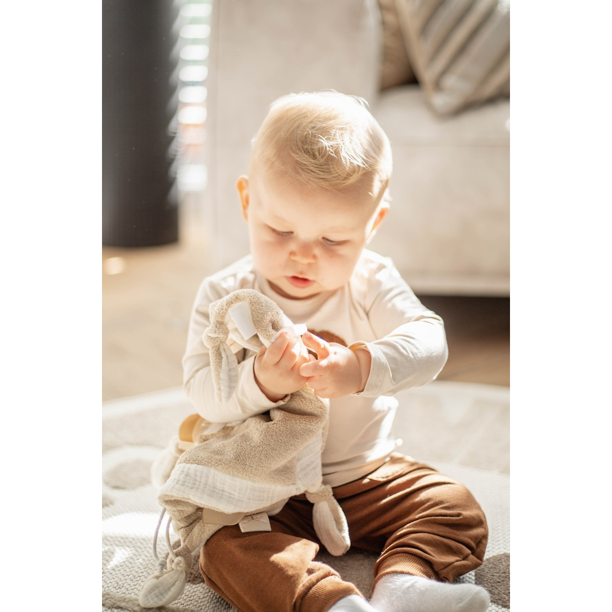 Label Label Nougat Knuffeldoekje