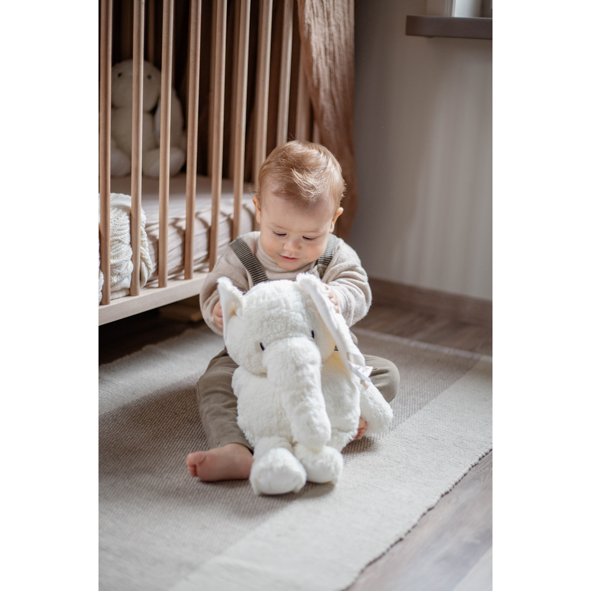 Label Label Elephant Elly Ivory 34 cm Knuffel