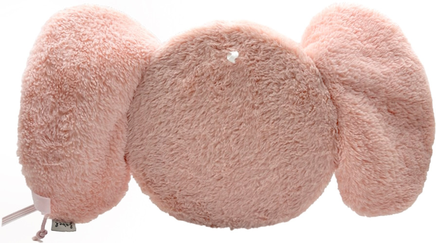 Label Label Elephant Elly Roze Muurdecoratie