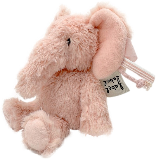 Label Label Elephant Elly Roze 15 cm Knuffel