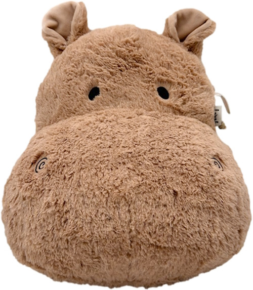 Label Label Hippo Harvey Nougat Muurdecoratie