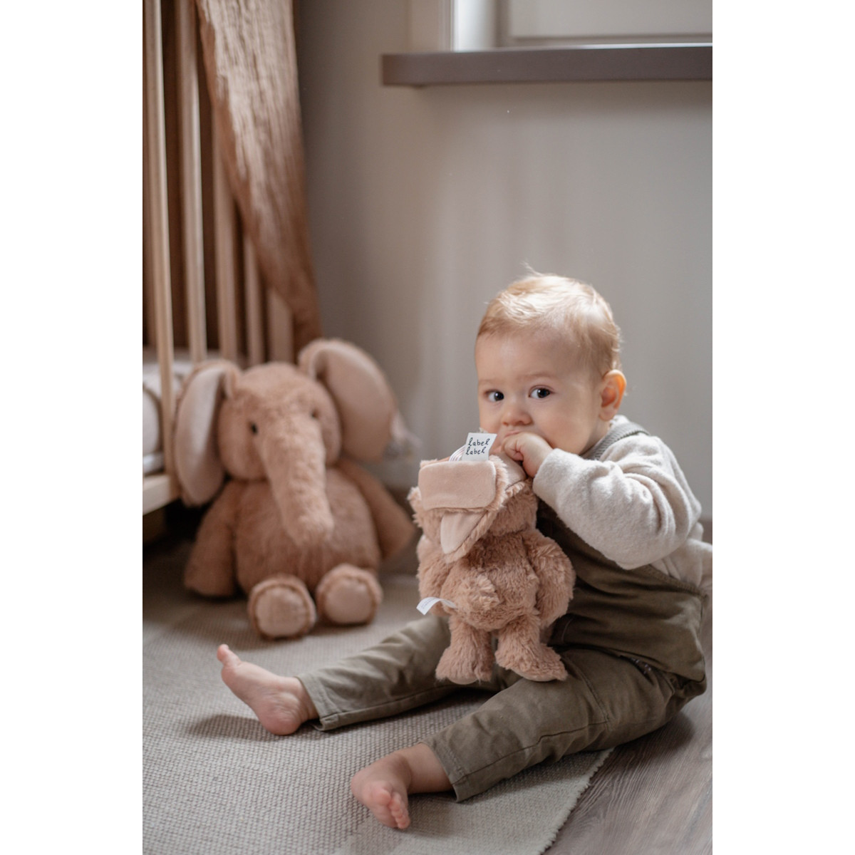 Label Label Rabbit Rosa Nougat 15 cm Knuffel