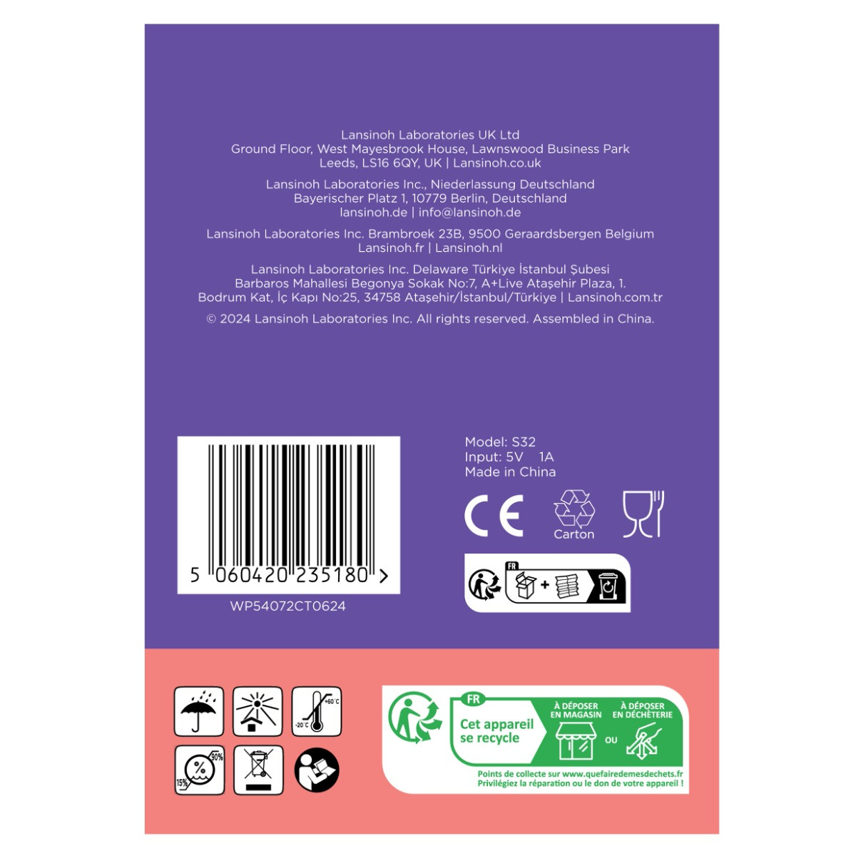 Lansinoh Hands-Free Elektrische Borstkolf