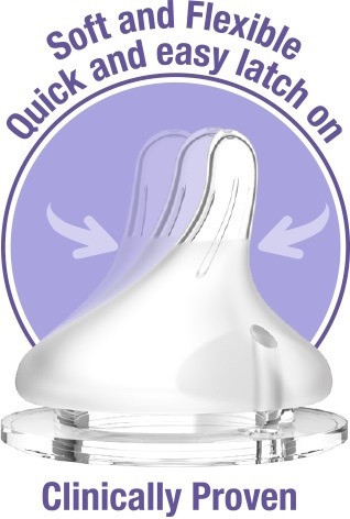 Lansinoh Natural Wave 2 Stuks XS Speen