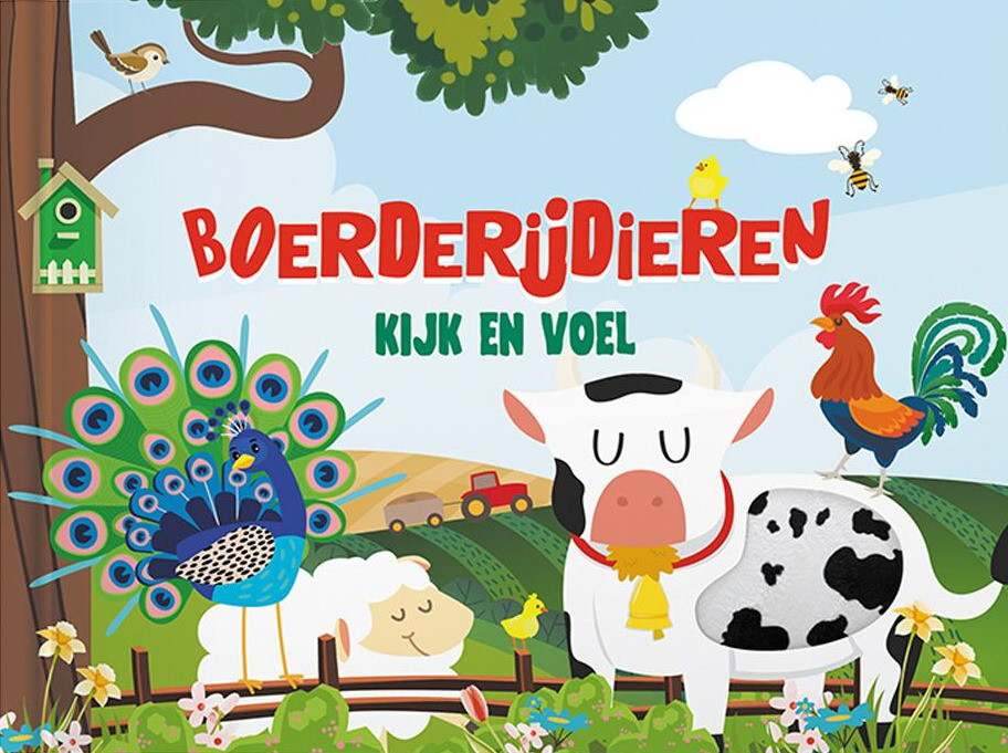 Lantaarn Boerderijdieren Kijk- en Voelboek