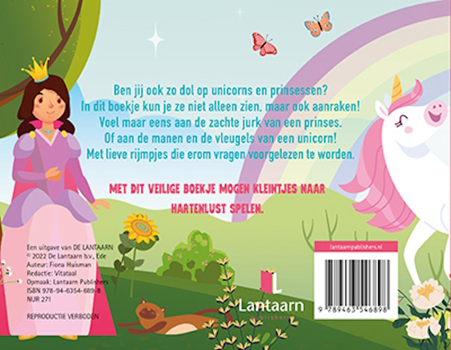 Lantaarn Unicorns & Prinsessen Kijk- en Voelboek