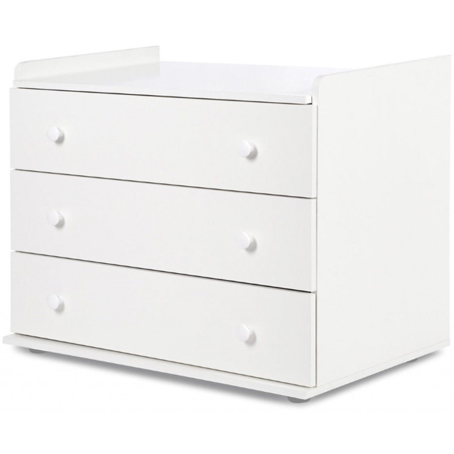 2-in-1 Ledikant en Commode Lize Wit