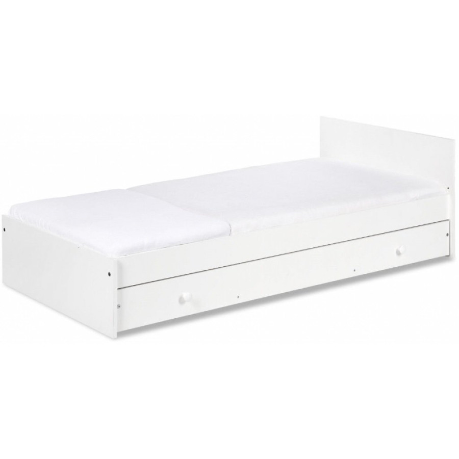 2-in-1 Ledikant en Commode Lize Wit