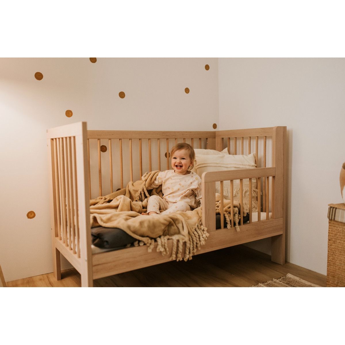 Ledikant Olivia Naturel 60 x 120 cm