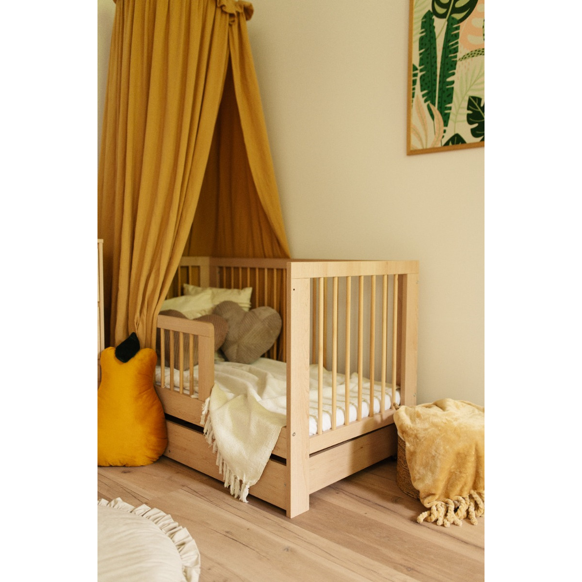 Bedhekje Olivia Naturel