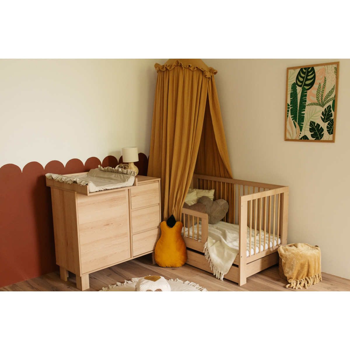 Ledikant Olivia Naturel 60 x 120 cm