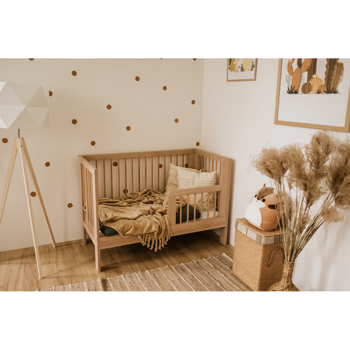 Bedhekje Olivia Naturel