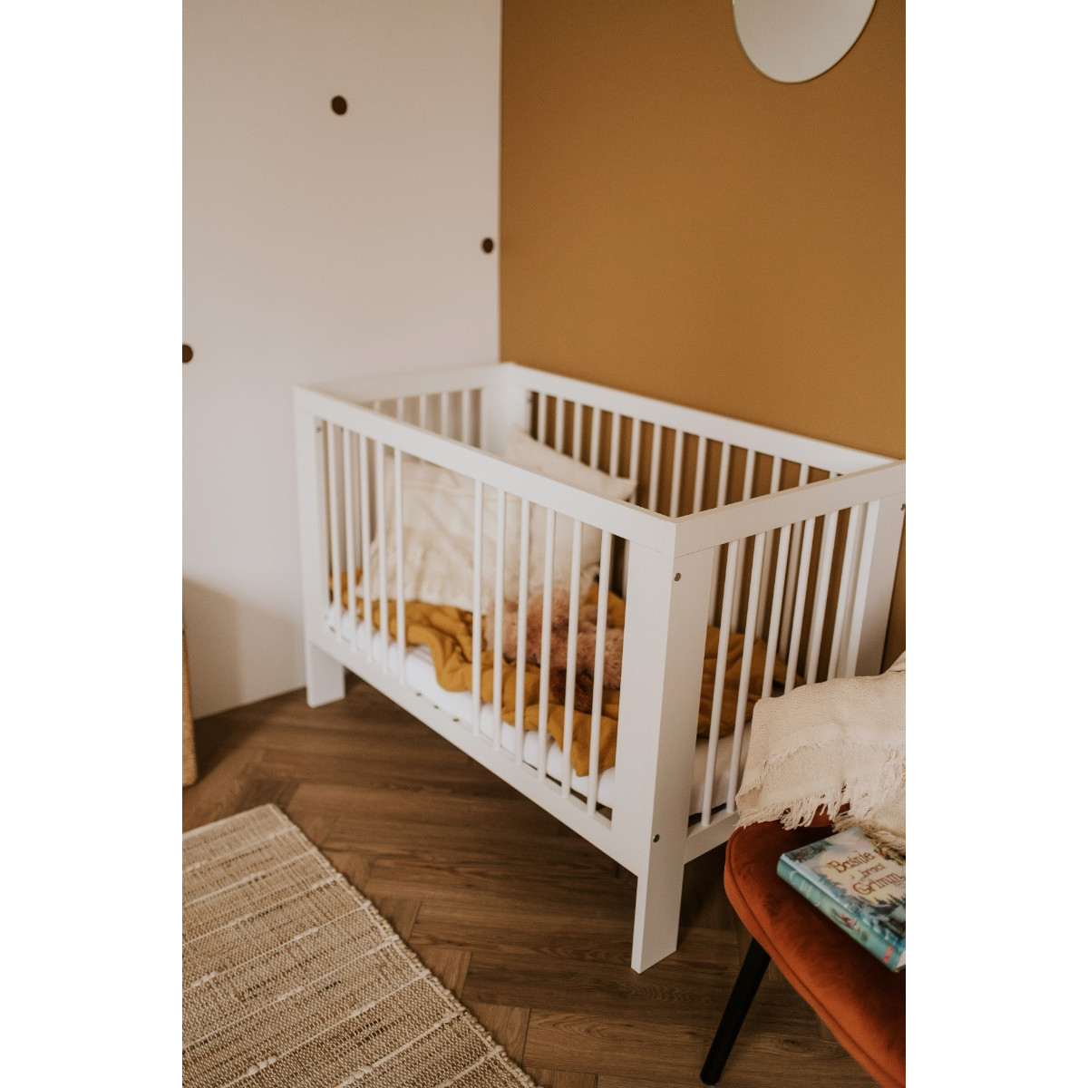 Ledikant Olivia Wit 60 x 120 cm