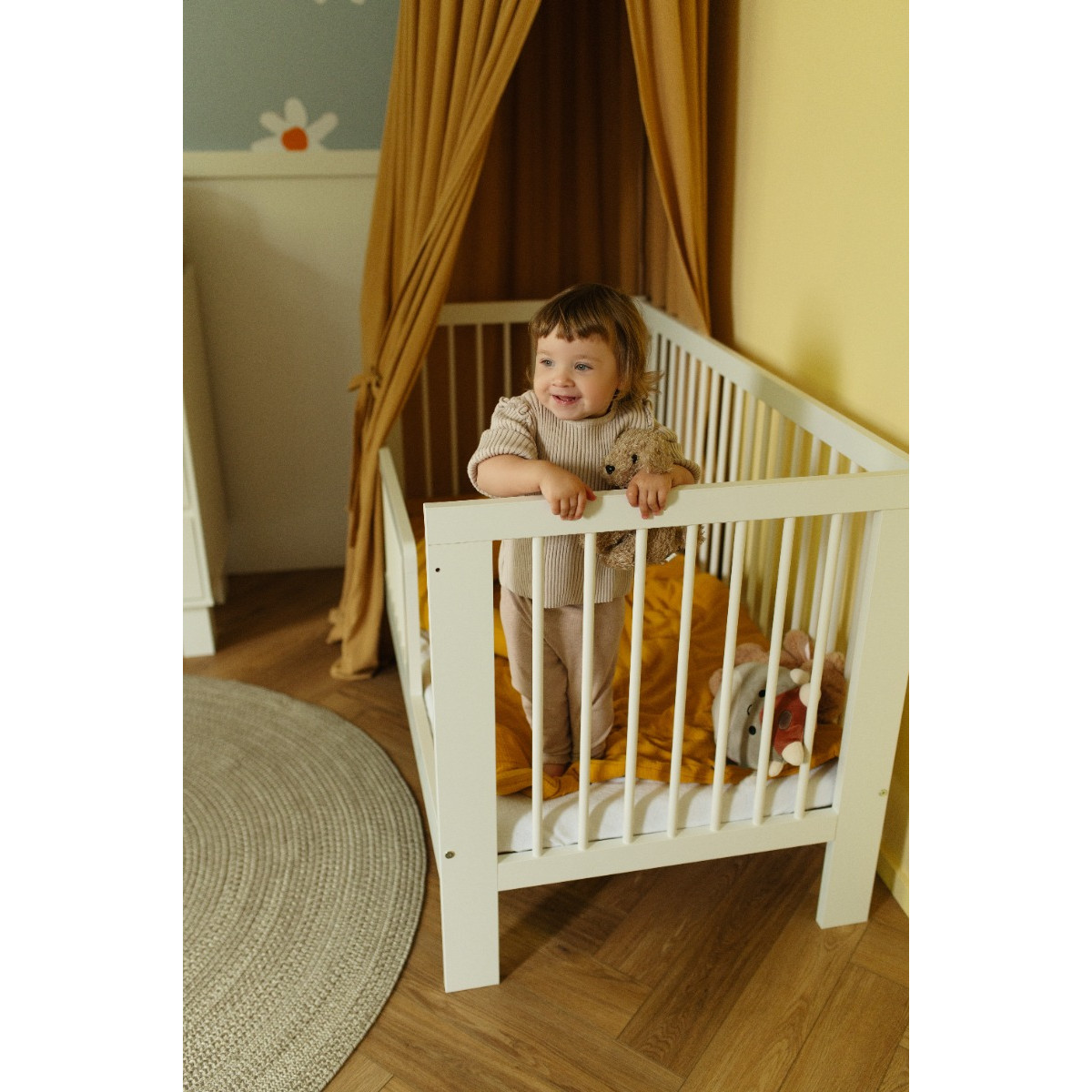 Ledikant Olivia Wit 60 x 120 cm