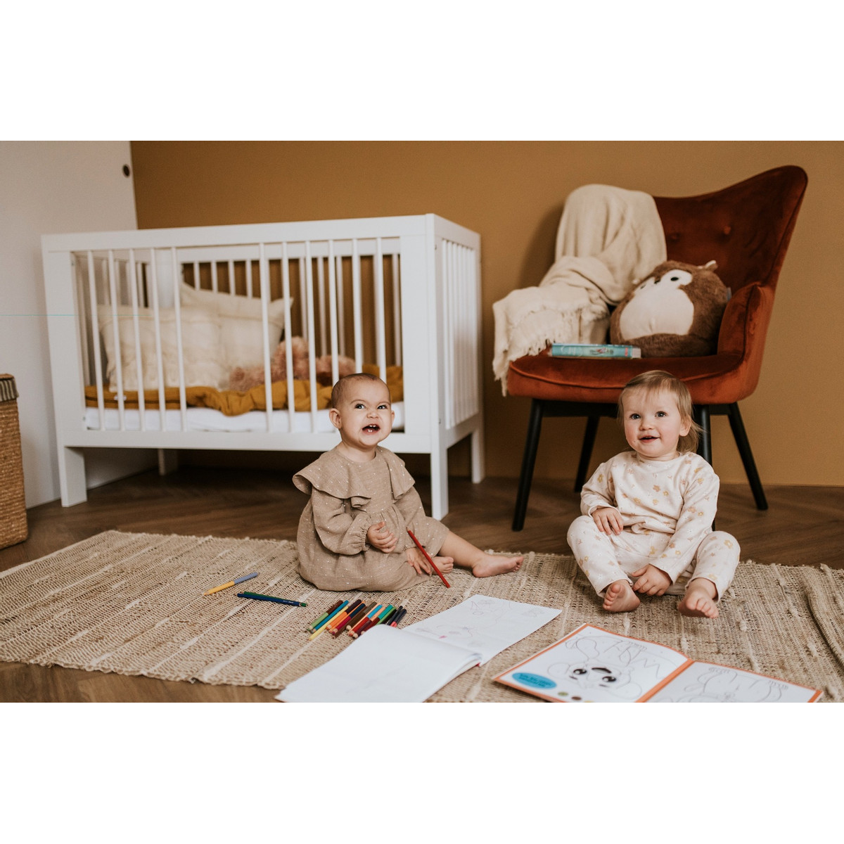 Ledikant Olivia Wit 60 x 120 cm