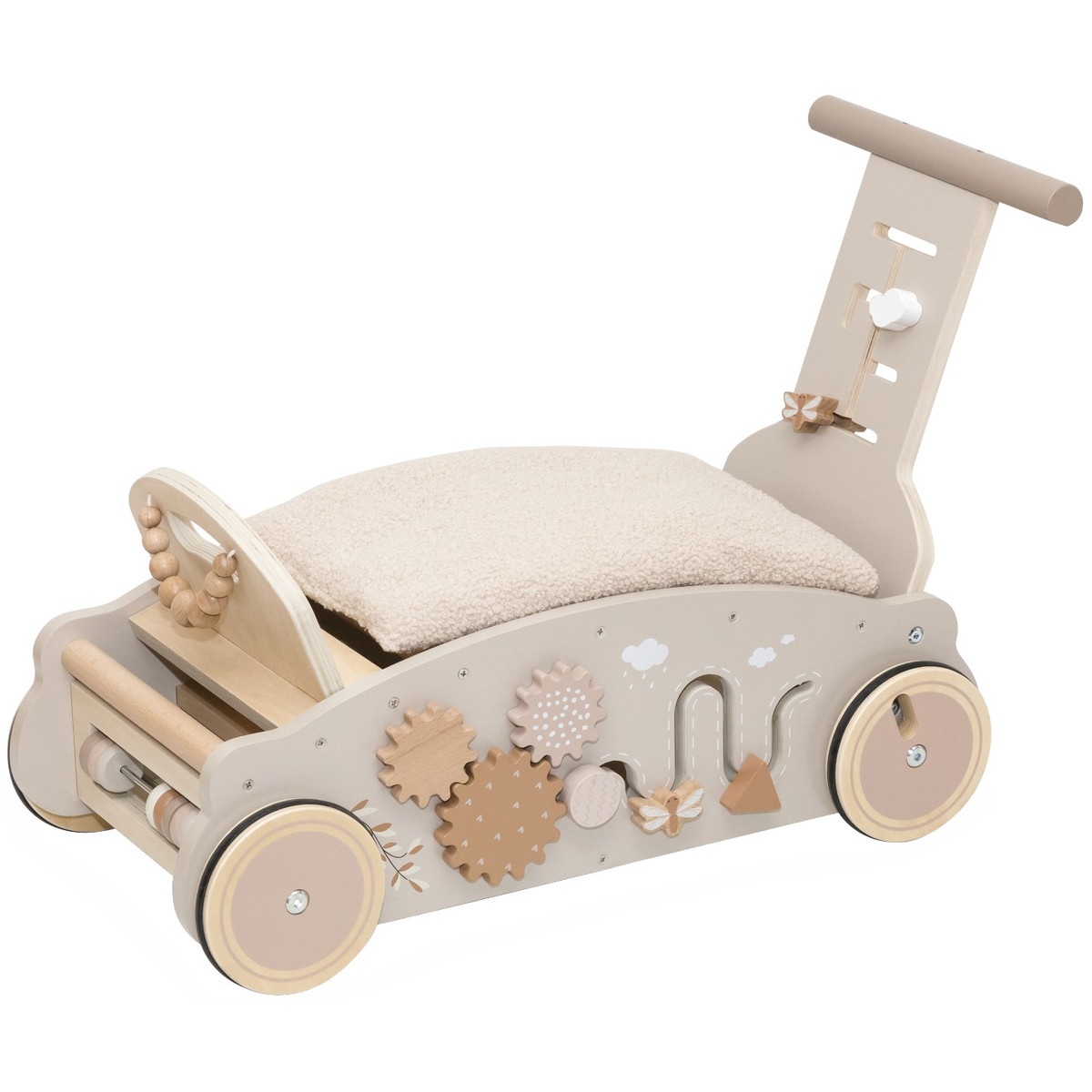 Label Label Nougat Houten 3-in-1 Looptrainer / Loopauto